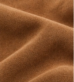 Suede fabric texture swatch with soft brushed finish