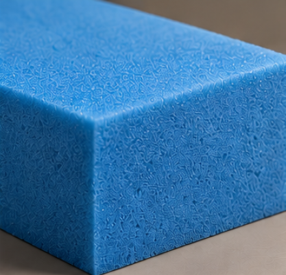 Sample block of 50 density extra-firm polyurethane foam